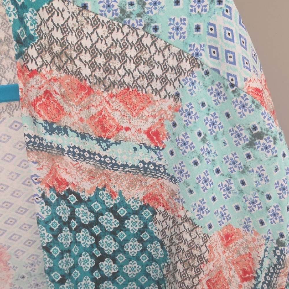 Patterned Kimono Cardigan - Picture 4 of 5